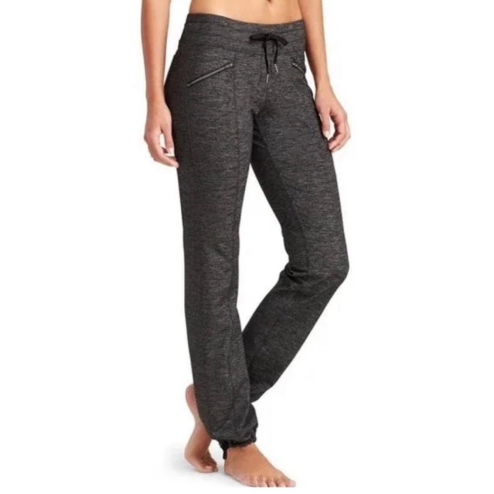 Athleta Dark Gray Drawstring Jogger Pants